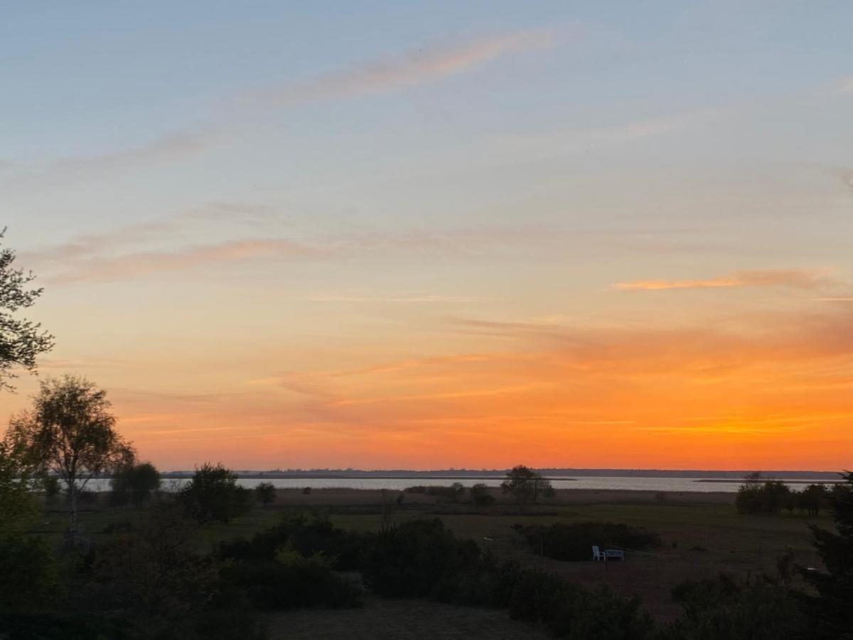 Freistehendes Einfamilienhaus Mit Boddenblick Naehe Ostsee Fuhlendorf  エクステリア 写真